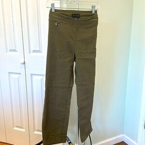 Army green XL stretch pants - perfect for maternity wear!
